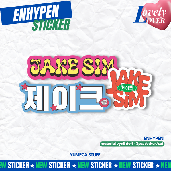 Lovely Lover Sticker Enhypen