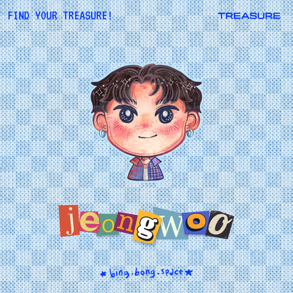 TREASURE Chibi Sticker