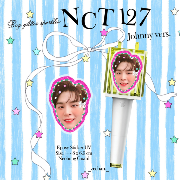 Epoxy NEOBONG `Boy Glitter Sparkles` NCT 127 Edition! for NCT Lightstick