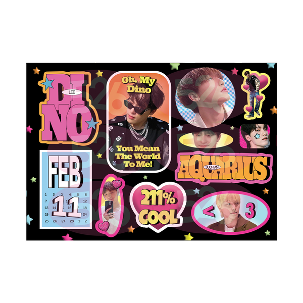 All Things, You! (SEVENTEEN Sticker Sheet)