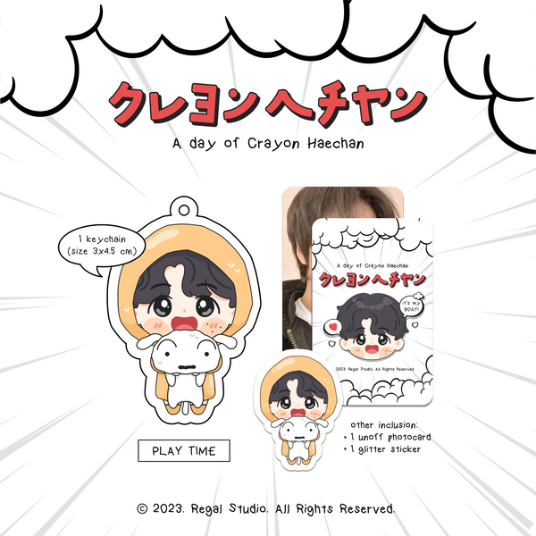 [Special Bday MD] Crayon Haechan Keychain
