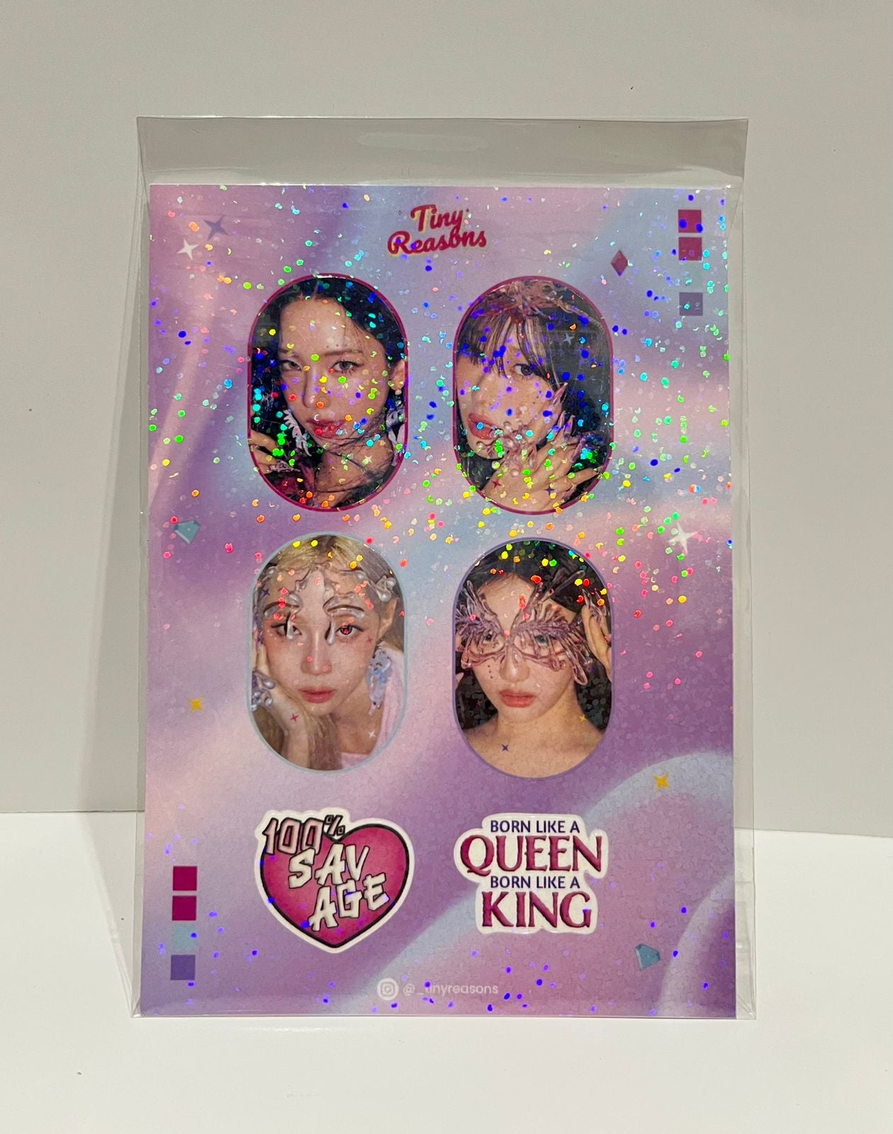 STICKER SHEET HOLO
