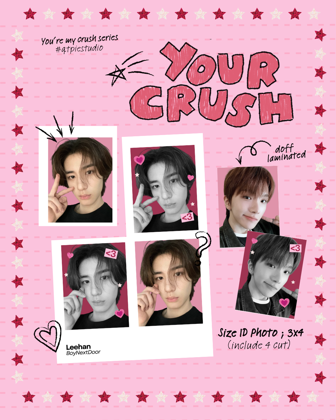 QTPIESTUDIO | YOUR CRUSH ID PHOTO - BOYNEXTDOOR