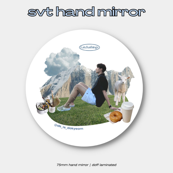 SVT Member Hand Mirror by Latchathings