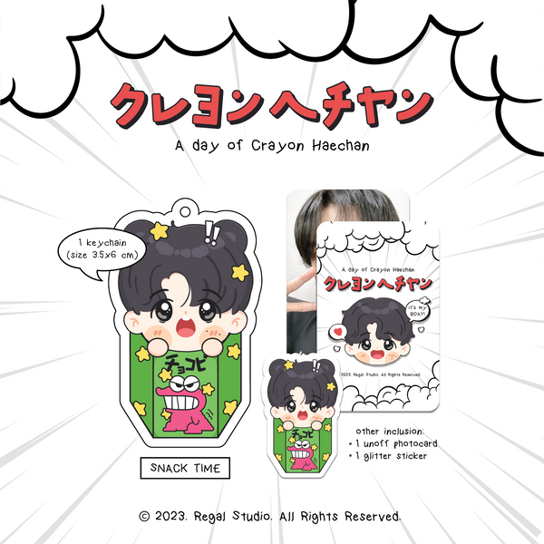 [Special Bday MD] Crayon Haechan Keychain