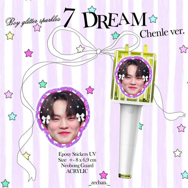 Epoxy NEOBONG `Boy Glitter Sparkles` 7 Dream! for NCT Lightstick