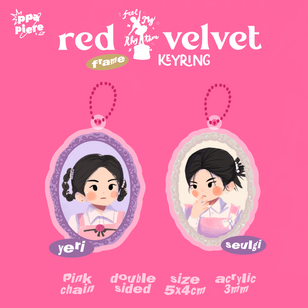 RED VELVET FEEL THE RHYTHM FRAME KEYRING