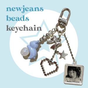 NewJeans Beads Keychain