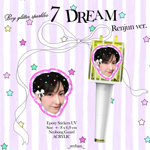 Epoxy NEOBONG `Boy Glitter Sparkles` 7 Dream! for NCT Lightstick
