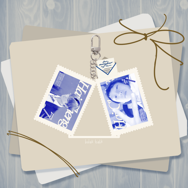 To All I've Loved Before - Seventeen Post Stamp Keychain