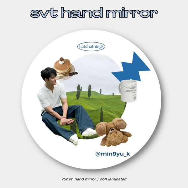 SVT Member Hand Mirror by Latchathings