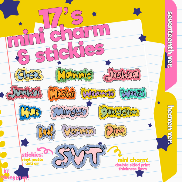 17’s Seventeenth Heaven Stickies