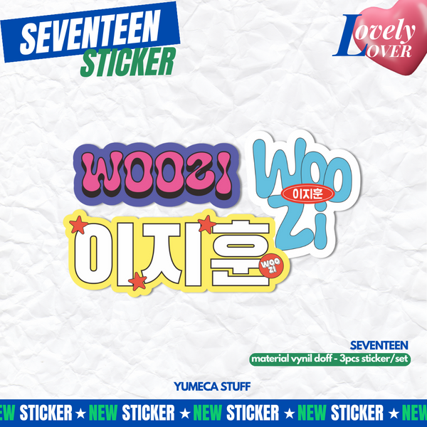 Lovely Lover Sticker Seventeen
