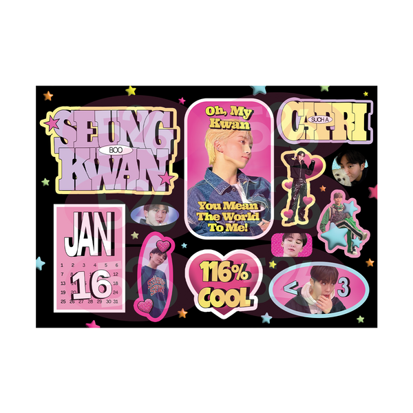 All Things, You! (SEVENTEEN Sticker Sheet)