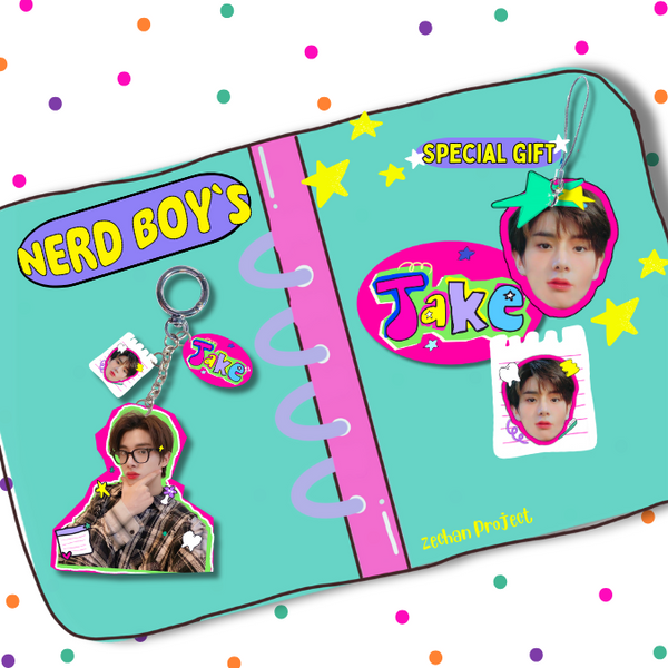 Keychain Enhypen `NERD BOY`S`