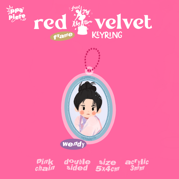 RED VELVET FEEL THE RHYTHM FRAME KEYRING