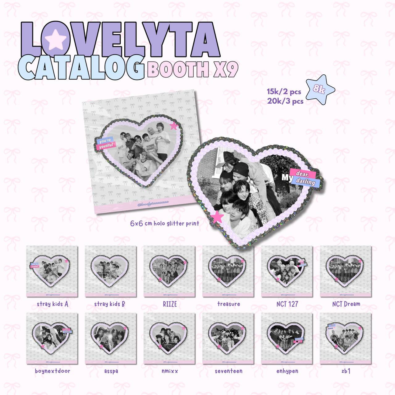 Holo Glitter Group Sticker