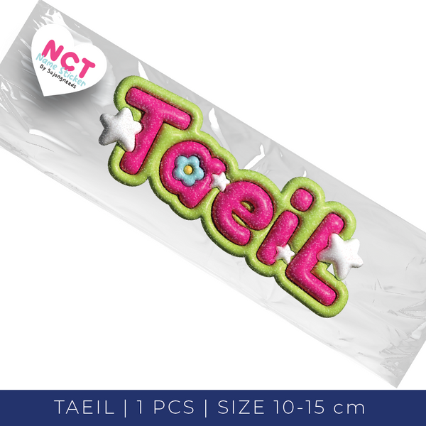 NCT NAME STICKER By Sajangneeds