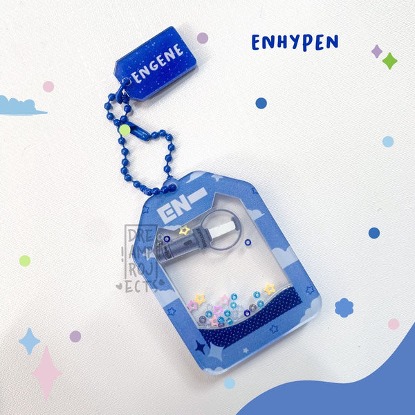 Fandom "tea bag" Shaker Keychain
