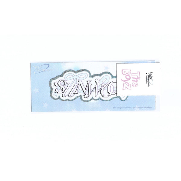 The Boyz Name Stickers