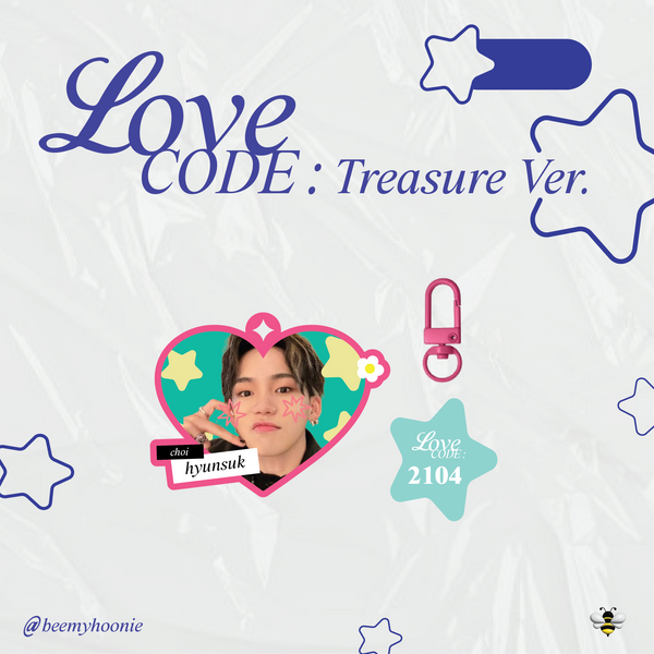 Love Code Keychain || Treasure Ver.