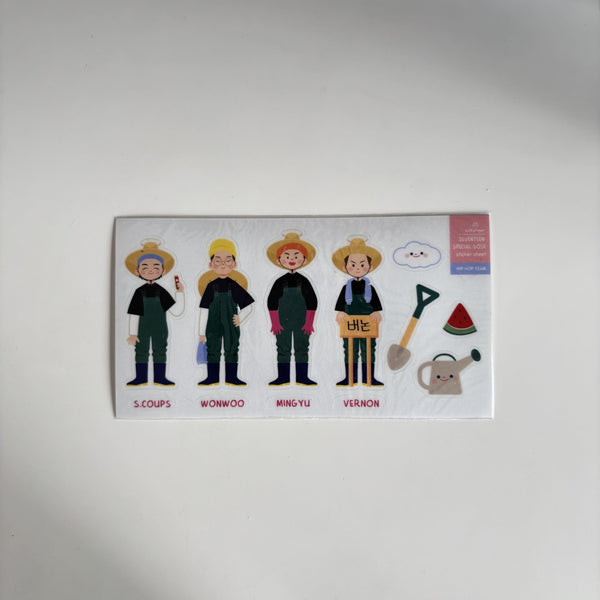 VARIOUS KINDS OF SMALL STICKERS OF SULKYTIGER