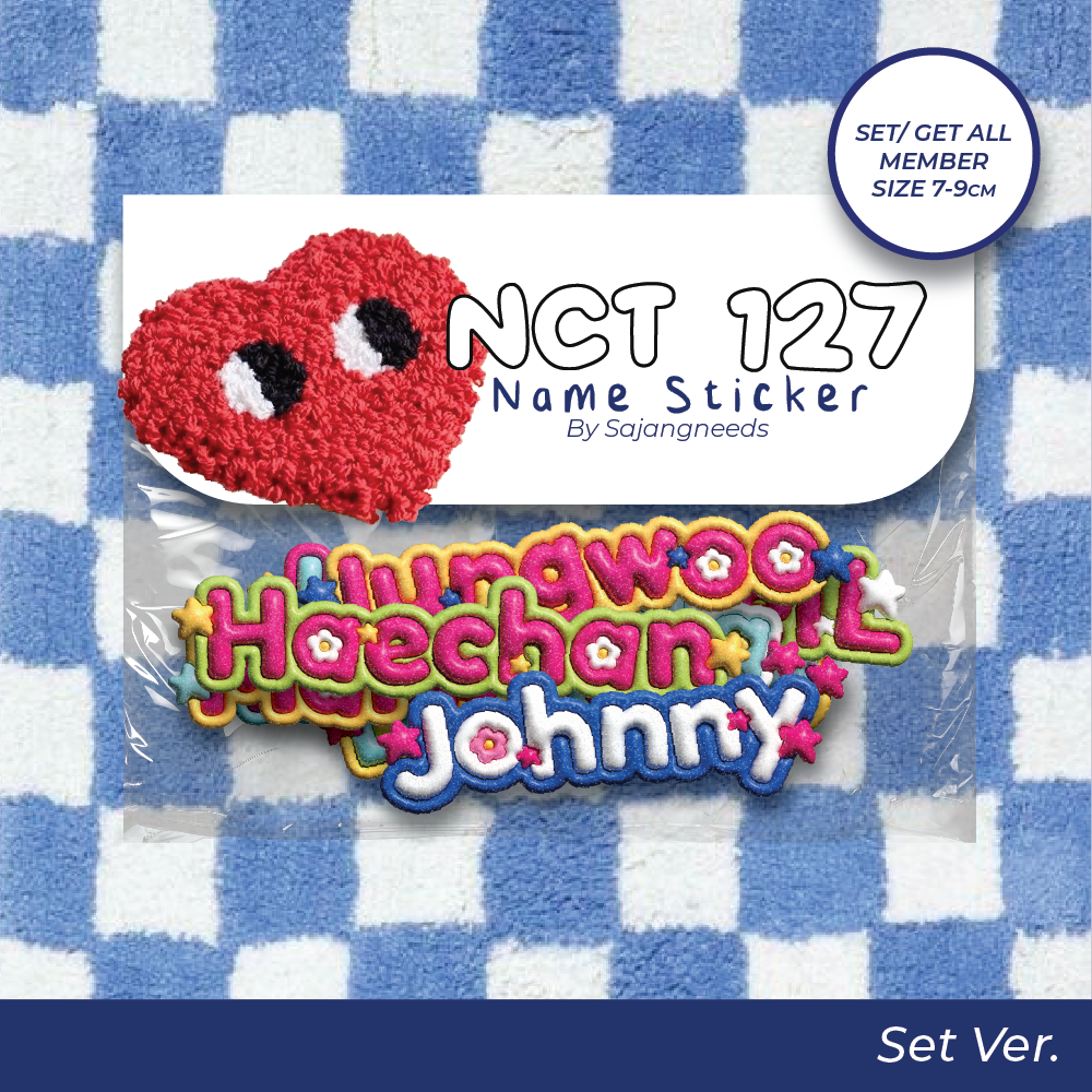 NCT NAME STICKER By Sajangneeds