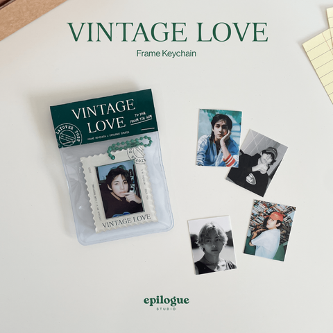 Vintage Love Frame Keychain