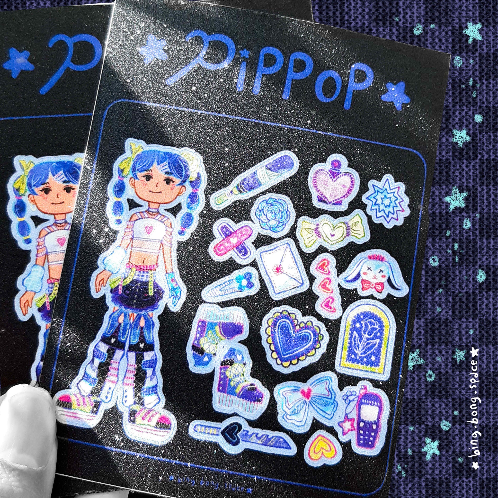 Sticker Sheet Pippop Series