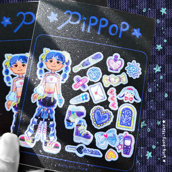 Sticker Sheet Pippop Series