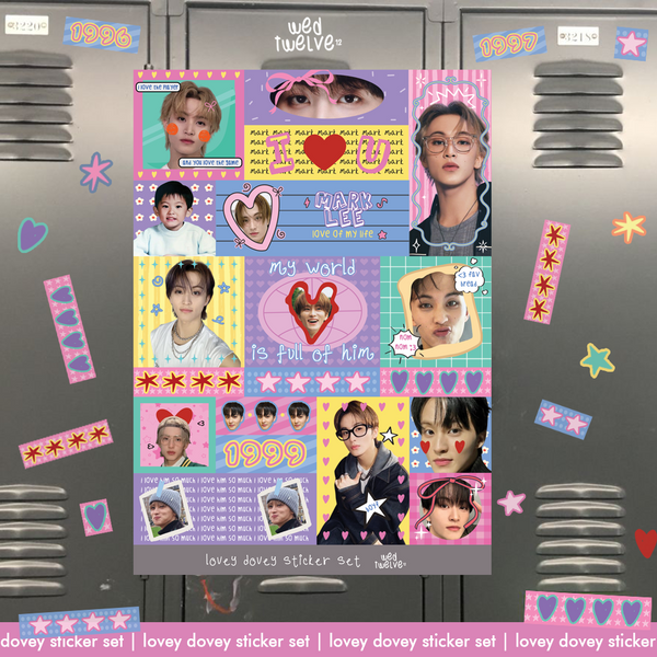 Lovey Dovey Sticker Set - NCT Dream