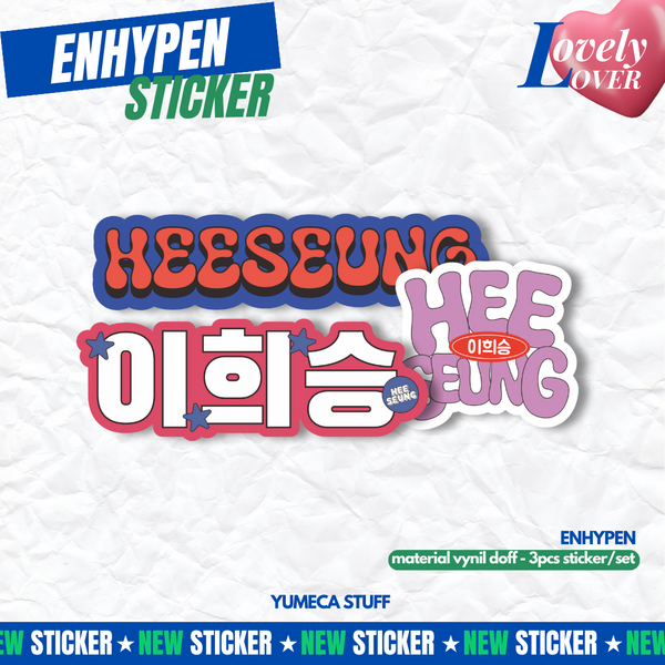 Lovely Lover Sticker Enhypen