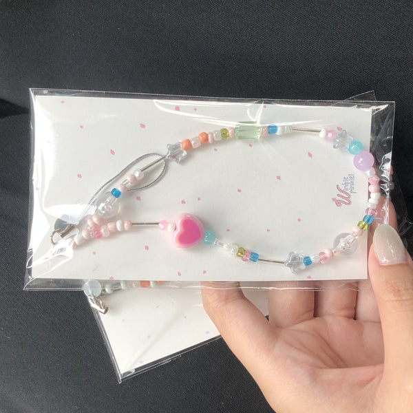 Love Holo Phone Strap | winkiepinkie!