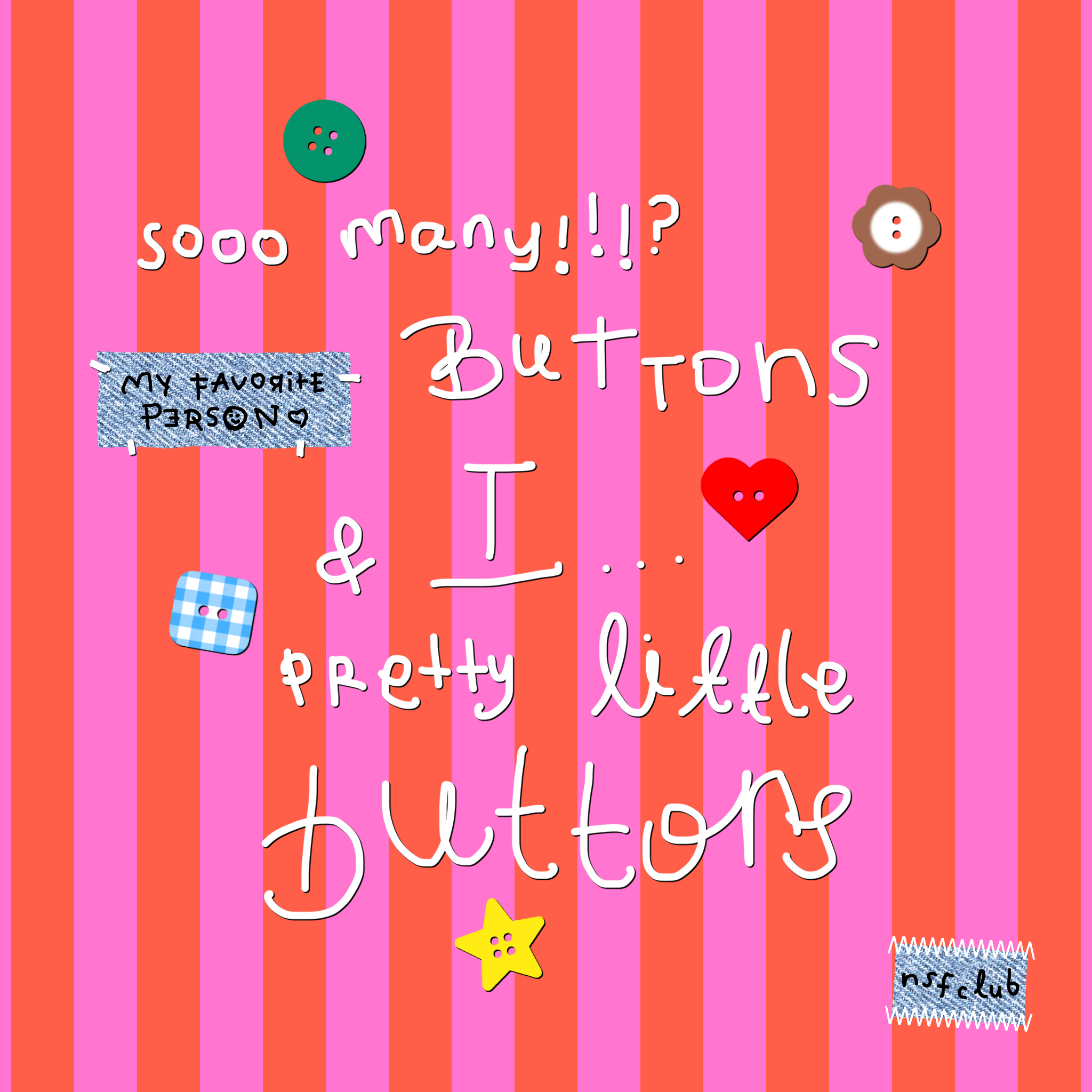 button! glitter pvc holder