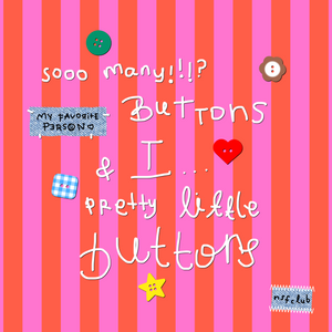 button! glitter pvc holder