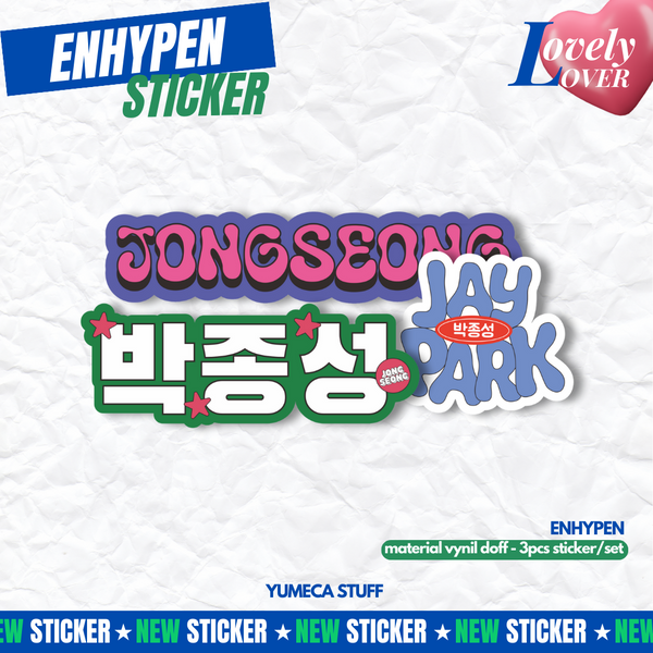 Lovely Lover Sticker Enhypen