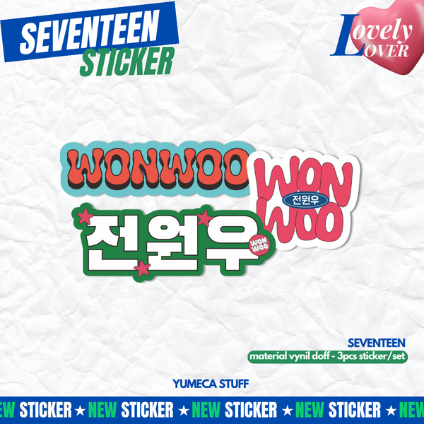 Lovely Lover Sticker Seventeen