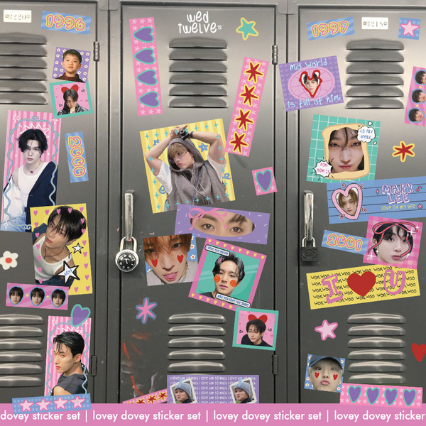 Lovey Dovey Sticker Set - NCT Dream