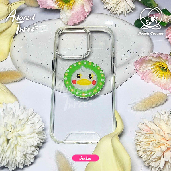 Cat Capybara Frog Toy Poodle Dog Duck Griptock Popsockets by Adored Three