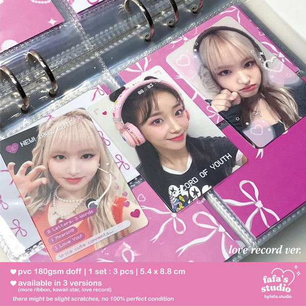 my pretty pretty pics photocard frame