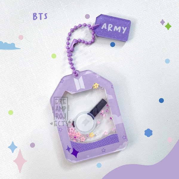 Fandom "tea bag" Shaker Keychain
