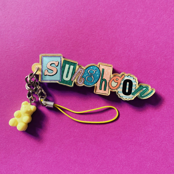 Enhypen Phone Strap with Gummy bear Charm