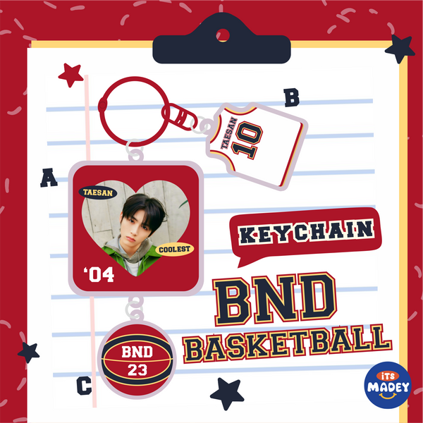 BOY NEXT DOOR BASKETBALL KEYCHAIN