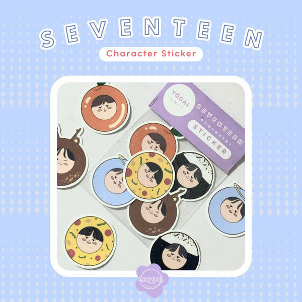 Seventeen Character Sticker Pack