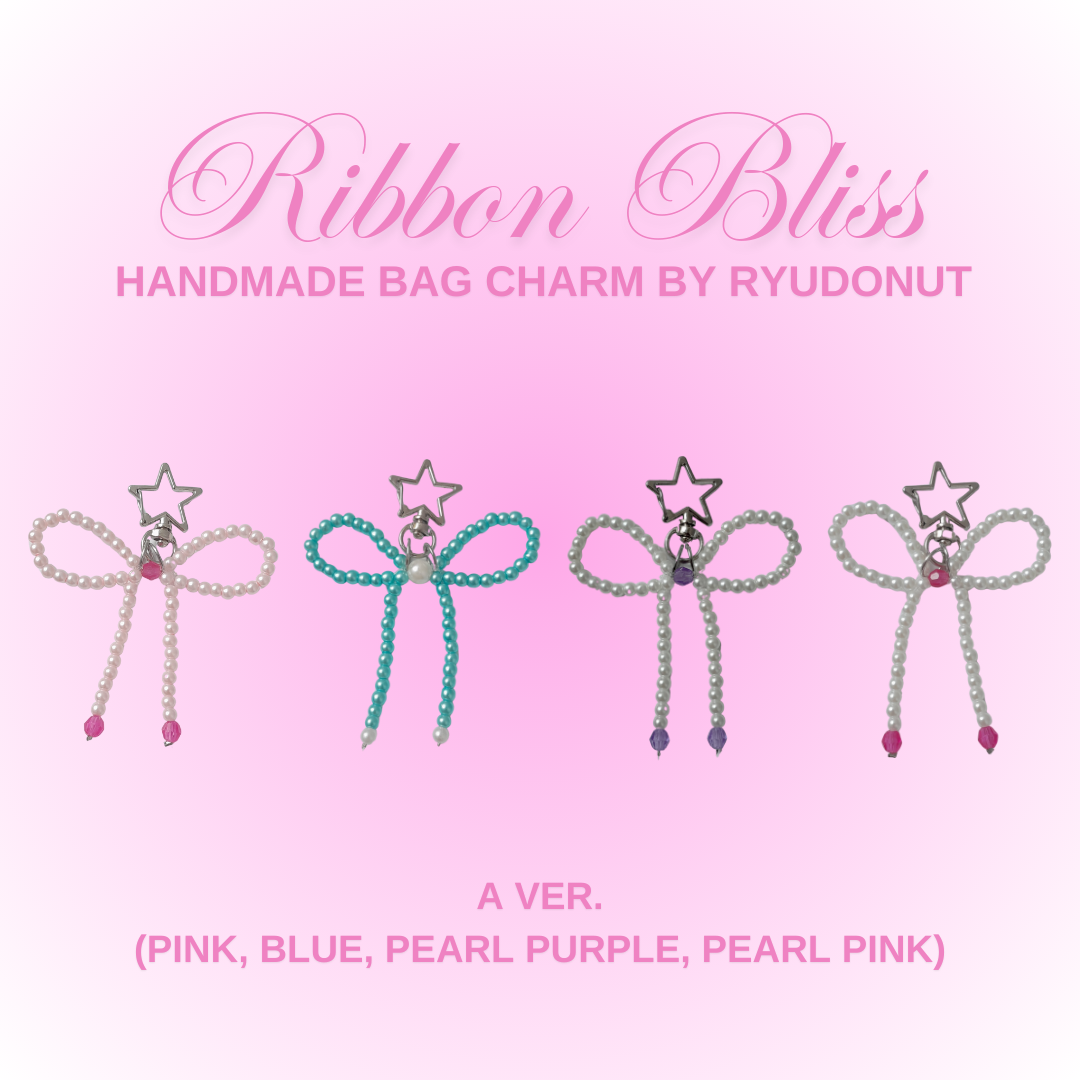 RIBBON BLISS BAG CHARM