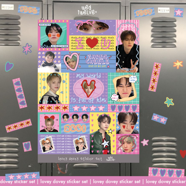 Lovey Dovey Sticker Set - NCT Dream