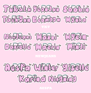 ITNOL STICKER [SVT &amp; RIIZE]