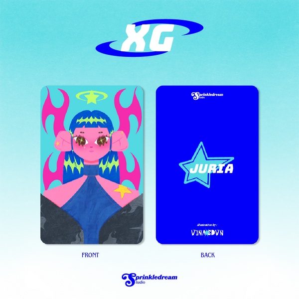 [FAN ART] Photocard - XG by Sprinkledream Studio