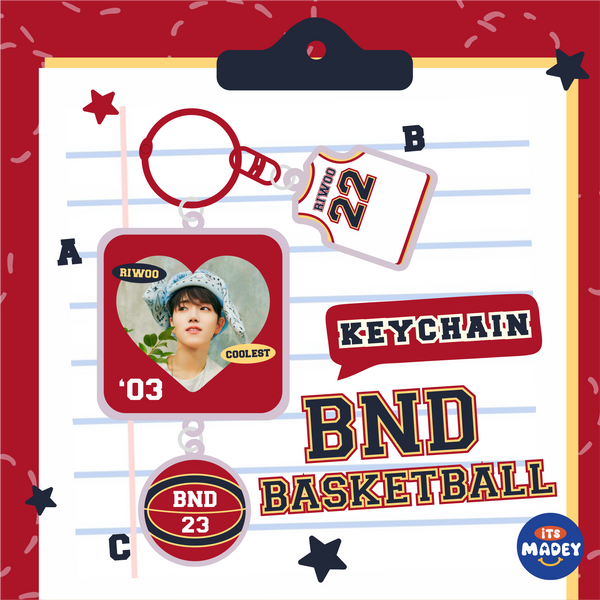 BOY NEXT DOOR BASKETBALL KEYCHAIN
