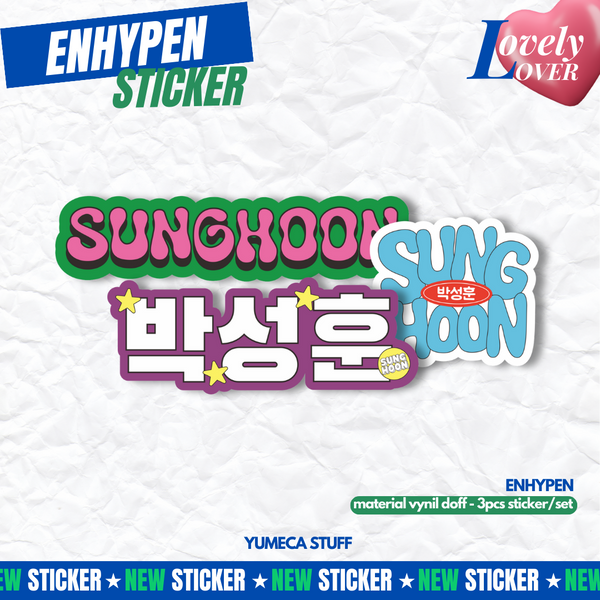 Lovely Lover Sticker Enhypen